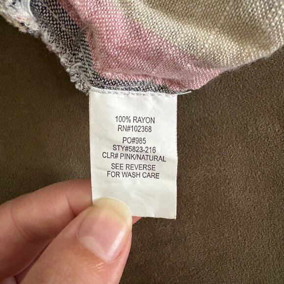 NWT Women's Blue Island Multicolor Strapless Jumpsuit Size Medium Coastal Beach - Picture 10 of 12